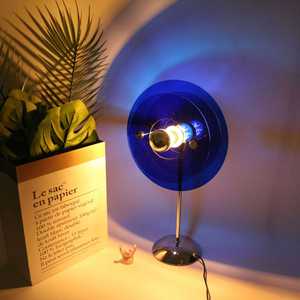 Modern Acrylic <b>LED</b> Flying Saucer Desk Lamp Colorful USB <b>Plug</b>-<b>in</b> Night Creative Sunset Net Red <b>Ins</b> Bedroom Romantic Atmosphere - Product Image 2