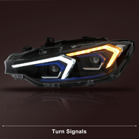 Ensemble de phares LED Plug-and-Play, feux de jour avant pour BMW Série 3 F30 F35 2013-2018 12V, pièces automobiles