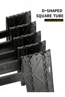 Échelle pliante télescopique en aluminium portable, mécanisme de rétraction à une touche, 10 pieds, échelle tactique légère, multi-usages