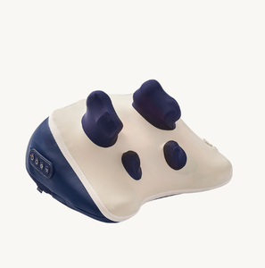 Masajeador de hombros y cuello eléctrico inalámbrico 6D con máquina sin escobillas, vibrador amasado de calefacción para manos, piernas, cojín de masaje corporal - Product Image 1