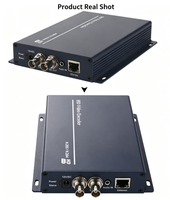 Codificador de Video SDI/IP H.265 HEVC en Tiempo Real con Ethernet/RJ45 y Carcasa de Aluminio para Transmisión en Vivo HD/SD 1080p