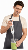 Mixeur à main électrique compact 350 W pour la maison, mixeur de cuisine multifonction, mixeur plongeant