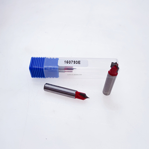 TUOKE Woodworking Cutter Tools <strong>Router</strong> <strong>Bits</strong> Shank 1/4 Cement Carbide for Milling Cutter Wood Point Cut Roundover <strong>Bit</strong> - Product Image 4