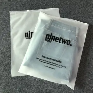 Whosale Products Custom Cheap Eva Zipper Packaging Bag for clothes packing with own logo