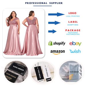 LY2422D <span class=keywords><strong>Abiti</strong></span> <span class=keywords><strong>da</strong></span> Sposa di Lusso con Paillettes <span class=keywords><strong>per</strong></span> Damigelle, Senza Maniche, Scollo a V, <span class=keywords><strong>Taglie</strong></span> <span class=keywords><strong>Forti</strong></span>, <span class=keywords><strong>Abiti</strong></span> <span class=keywords><strong>da</strong></span> Sera Formali <span class=keywords><strong>per</strong></span> <span class=keywords><strong>Donne</strong></span> - Product Image 3