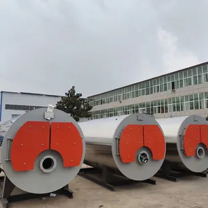 Prices 1ton to 10ton Second Hand Diesel Gas Fired Steam Boilers For Rubber Factory