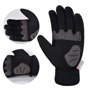 Bcodn Ski <b>Gloves</b> 3M Thinsulate Insulated Waterproof <b>Warm</b> Long Finger Adult Unisex Cycling <b>Gloves</b> - Product Image 3