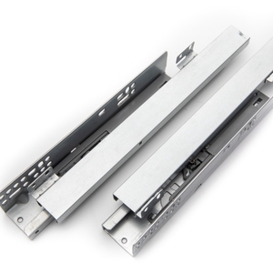 2 glissières de <span class=keywords><strong>tiroir</strong></span> télescopiques hydrauliques invisibles autobloquantes pliables Glissières de <span class=keywords><strong>tiroir</strong></span> sous montage Guides de <span class=keywords><strong>tiroir</strong></span> avec goupille - Product Image 2
