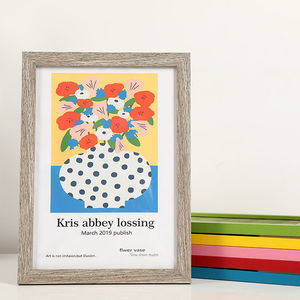 Nhà Máy Bán buôn <span class=keywords><strong>A0</strong></span> A1 A2 A3 A4 A5 5x7 5x5 11x14 16x20 inch bức tranh bằng gỗ khung ảnh trang trí nội thất khung hình hiện đại - Product Image 3