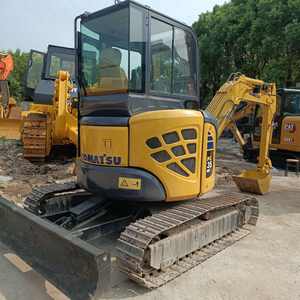 Maquinaria de construcción Komatsu 3,5 toneladas excavadora usada pc35mr, maquinaria de segunda mano Komatsu pc15 30 40 - Product Image 3