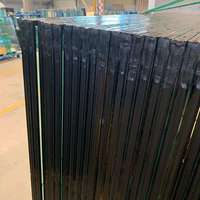 Panneaux de verre isolant sous vide à double vitrage Low-E avec revêtement isolant, directement de l'usine, pour murs-rideaux industriels