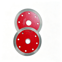 Lame de scie diamantée X-Turbo en maille ultra-fine de 105 mm (4 pouces) – Disque de coupe abrasif pour carrelage en porcelaine, céramique et pierre