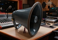 Altavoz con Bocina PoE, Control Remoto, Altavoz Industrial con Certificación CE IP66, Teléfonos Analógicos SIP, Sistema de PA, Transmisión de Sonido