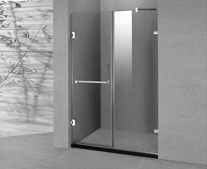 <span class=keywords><strong>Paroi</strong></span> <span class=keywords><strong>de</strong></span> <span class=keywords><strong>douche</strong></span> coulissante sans cadre <span class=keywords><strong>en</strong></span> <span class=keywords><strong>verre</strong></span> trempé 8 mm à 3 portes pour salle <span class=keywords><strong>de</strong></span> bain - Product Image 6