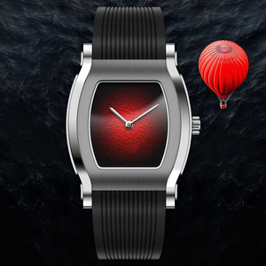 Nuevo Reloj Automático Mecánico para Hombre Specht & Söhne Jump Hour 2026, Cristal de Zafiro, Correa de Acero Inoxidable y Caucho, Resistente al Agua 50M - Product Image 5