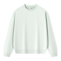 Fabricants de vêtements – Sweat-shirt personnalisé en tissu 400 grammes, mode automne/hiver, coupe oversize décontractée, manches longues, col rond