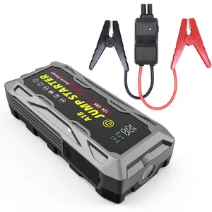 IP66 waterproof 20000mah high power car battery jump starter emergency kit 3000a peak portable auto booster with smart clip