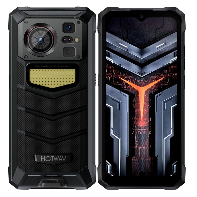 HOTWAV W11 Rugged Phone Night Vision Octa Core 6GB+256GB 6.7'' FHD+ 90Hz LCD Display 5000mAh Android 13 LTE CDMA French English
