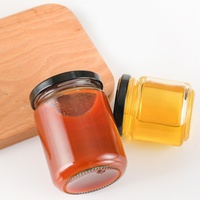 Pot en verre rond classique vide avec bouchon à vis 45ml 100ml 120ml 150ml 200ml 250ml 300ml 350ml 450ml 500ml 730ml