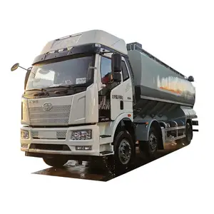 Faw Aangepaste 30cbm 8X4 Voedergranen Bulk Transport Tank Truck Animal Farm Voeden Voedergewassen Levering Truck