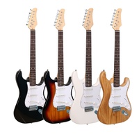 ST38R Electric Guitar-Mahogany Body Maple Neck Rosewood Fretboard 6 Strings Single Pickup Beginner-Friendly Unisex Performance