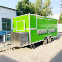 Camion de crème glacée Coffee Shop personnalisé bar mobile remorque de nourriture de bière à vendre