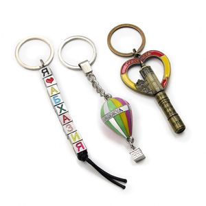Porte-clés Souvenirs Touristiques Personnalisés avec Logo France Paris, Porte-clés en Émail Transparent, Porte-clés en Alliage de Zinc Métallique, Porte-clés en Époxy - Product Image 4
