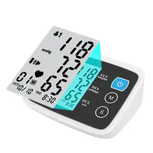 Atacado monitor de pressão arterial digital adapte-Monitor médico de pressão sanguínea ce iso CK-A155 lambbp, com tensiômetro digital por cabo adaptador