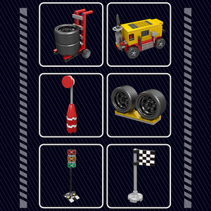 Khuôn Vua 10035 1603pcs xe Serie Red F1 đua xe xây dựng khối mô hình kỹ thuật giáo dục đồ chơi lễ hội Quà Tặng - Product Image 6