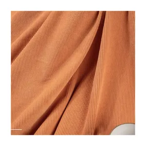 Factory Production Decorated Upholstery Flock Fabric Elastic Corduroy Fabric For Garment