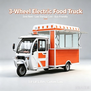 Mini Camión de Comida con Equipamiento de Cocina Comercial, Remolque de Comida Móvil para Comida Callejera y Servicios de Catering para Eventos - Product Image 3