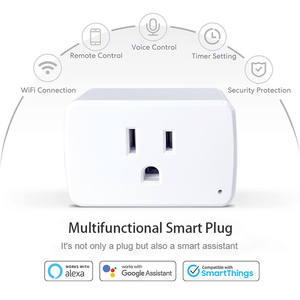 EE. UU. Reino Unido UE Tuya Google Home Automation IOT Control de voz <span class=keywords><strong>Smart</strong></span> WiFi Plugs Funciona con Alexa - Product Image 2