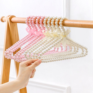 <span class=keywords><strong>Cintre</strong></span> de luxe pour bébé et enfant, <span class=keywords><strong>en</strong></span> plastique perlé, pour salon, armoire, magasin de vêtements, présentoir - Product Image 3