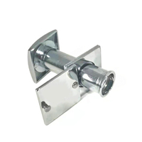 Usine populaire en alliage de Zinc Chrome personnalisé couleur carré couvercle décoratif 200 Angle porte judas porte visionneuse