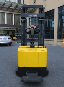 REDDOT הטוב ביותר באיכות 1.6 טון 2.0 טון EPS עומד על רוכב מלא חשמלי ווקי מלגזת משטח stacker - Product Image 5