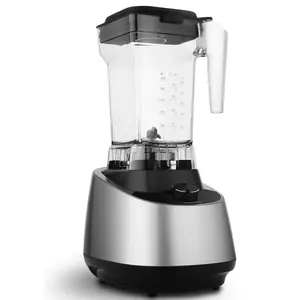 2000W Silver Blender 2L Large Capacity Heavy Duty Electric Machine Smoothie Ice Commercial Blending