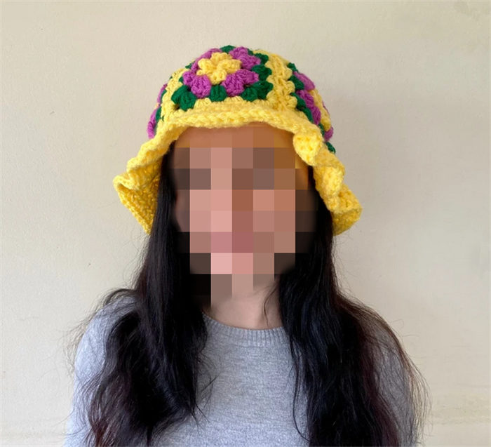 1998年 当時物 古着 さくらんぼ キティーちゃん かぎ編みニットブランケット 1998年 当時物 古着 さくらんぼ キティーちゃん かぎ編みニット