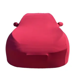 Customize OEM Size Polyester Velvet Fabric Stretch Suv Supercar Indoor Car Covervelvet Amazing Car Parking Cover