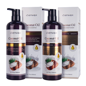 Champú y acondicionador para <span class=keywords><strong>el</strong></span> cabello en oferta, hidratante, reparador, suavizante, <span class=keywords><strong>anti</strong></span>-<span class=keywords><strong>frizz</strong></span>, con aceite de coco. - Product Image 1