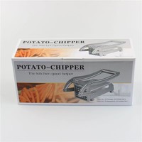 Aardappelsnijmachine Multifunctioneel roestvrij staal Gesneden handmatig groentesnijder Gereedschap Aardappelsnijder Komkommer Fruit en groenten