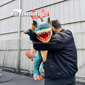 Yüksek Simülasyonlu Batı Ejderhası Modeli Gerçekçi Ejderha El Kuklası Eğitim İçin - Product Image 2