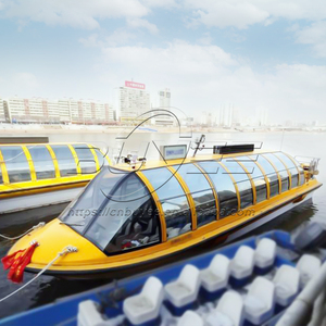 Bateaux de passagers et bateaux-<span class=keywords><strong>taxi</strong></span> de luxe en fibre de verre au design populaire, 9,85 m/11,6 m/12,63 m, bateau de passagers rapide de haute qualité - Product Image 2