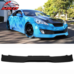 เหมาะสำหรับ Hyundai Genesis Coupe 2DR ปี 2010-2012 สเกิร์ตกันชนหน้าทรง CFX สีดำดิบ - Product Image 1
