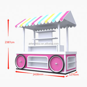Artworld Displays Free Standing Rack Delicate Candy Shop Estante de exhibición Colorful Candy Snacks Display Rack - Product Image 4