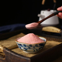 Poudre de Sakura 100% Naturelle Marque Blanche, Pigment Alimentaire Naturel de Fleur de Cerisier pour la Pâtisserie ou les Lattes