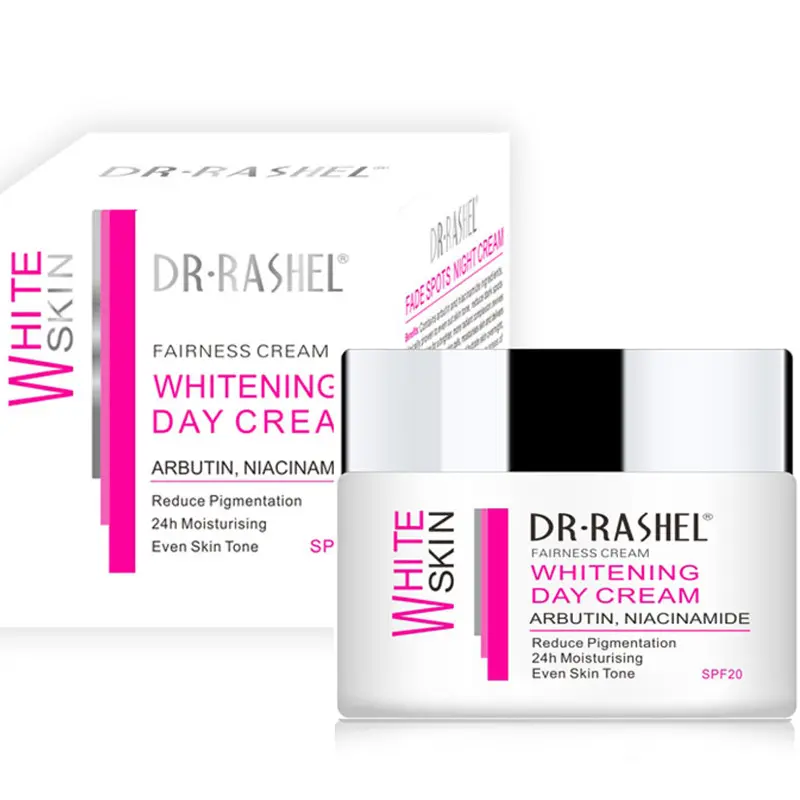 DR. RASHEL — crème de jour blanchissante, cosmétique à étiquette privée, hydratant 24H