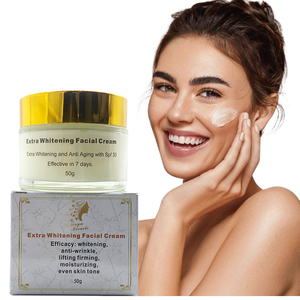 La mejor crema facial blanqueadora Gluta Premium, orgánica, Extra iluminadora, <span class=keywords><strong>antiarrugas</strong></span>, reafirmante, eliminación de manchas oscuras, <span class=keywords><strong>Aloe</strong></span> <span class=keywords><strong>Vera</strong></span> principal - Product Image 6