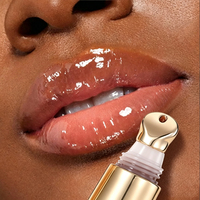 Gloss à lèvres liquide minéral, maquillage repulpant, baume hydratant pour les lèvres