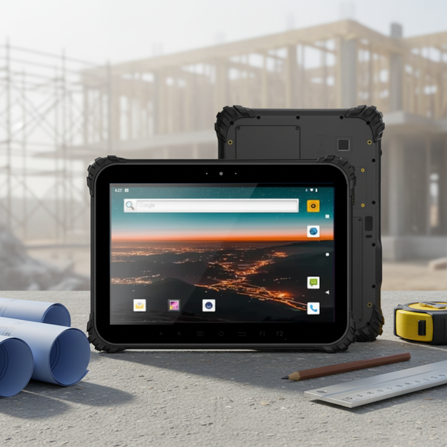 10'' Android 10 Industrial Rugged Tablet PC 1920x1200 Display Resolution 4+64GB Qualcomm Octa Core 11700mAh Wi-Fi GMS Certified
