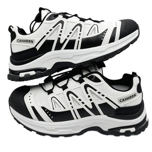 Chaussures de randonnée noires respirantes antidérapantes à talon bas pour hommes, pour la montagne, le camping, le sport et les loisirs - Product Image 5